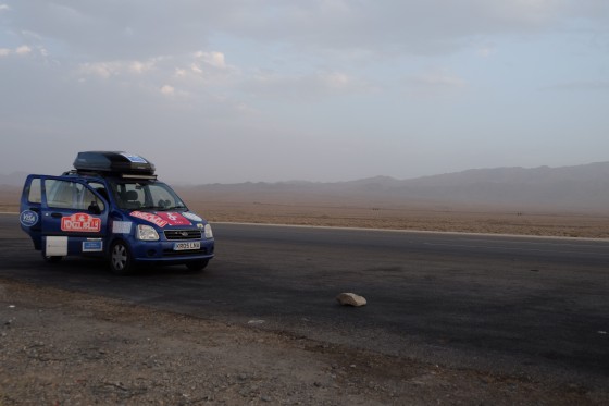 Mongol rally Uzbekistan