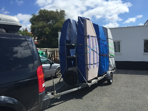 sailing equipment trailer